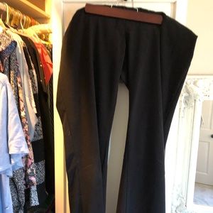 Maternity Black dress pants large long